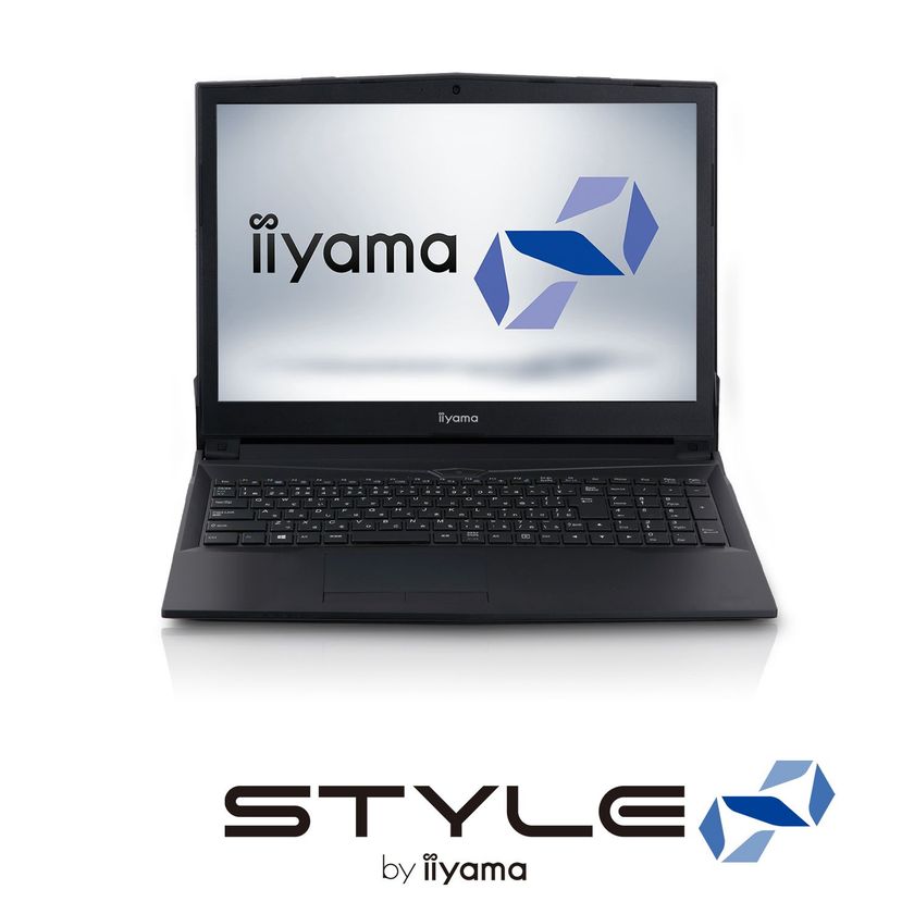 iiyama PC「STYLE∞（スタイル インフィニティ）」より
インテル(R) Core(TM) i7-8750Hと
NVIDIA(R) GeForce(R) GTX 1060[6GB]を
搭載した15型フルHDノートパソコンを発売