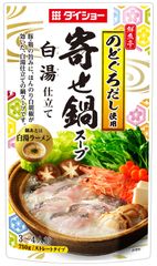 今年も到来！魚介のおいしい季節は「鮮魚亭」の鍋スープ『鮮魚亭 寄せ鍋スープ 白湯仕立て』新発売　脂がのった「のどぐろ」だしでいただく極上の味