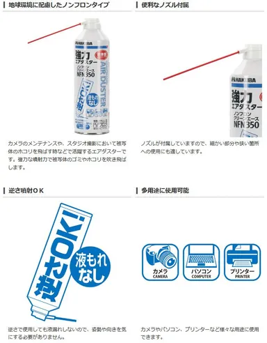 ノンフロンクリーンエース NFN350／2本セット 製品特長