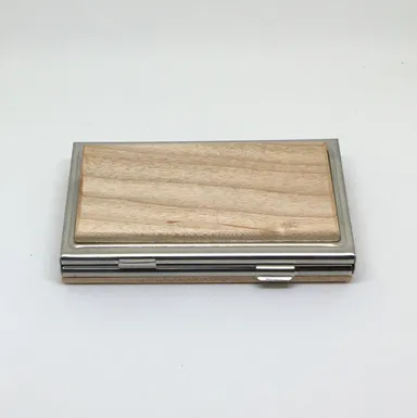 名刺入れダブル(2段カードケース)メイプルウッド