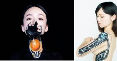 “チョー”凄いボディペイント