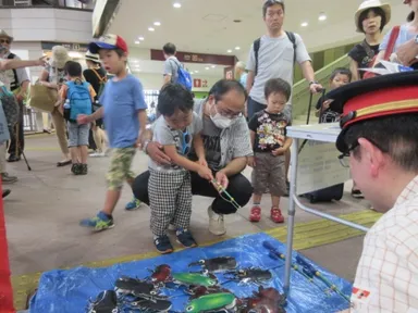 昨年の「ゆもと夏市」の様子