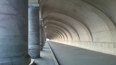 会場の北防波堤ドーム