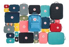 FJALLRAVENのアイコンリュックKanken誕生40周年記念！一緒に使える10種のアクセサリー「Kanken Essentials」発売