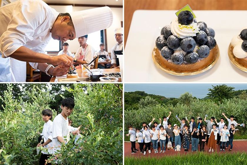 鎧塚俊彦シェフ監修スクール体験入学イベントを実施
“素材からのお菓子作り“を学ぶ