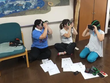 VR認知症体験セミナーによる職員研修