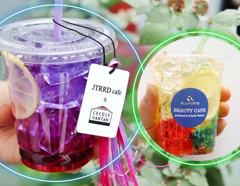 a-nation大阪限定オリジナルドリンクを学生が開発！
夏の野外に映えるフォトジェニックドリンクを限定販売