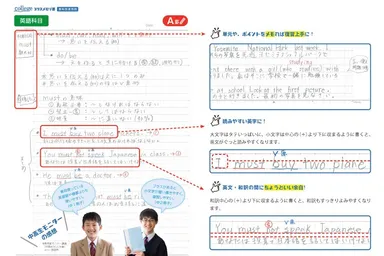使用例(英語教科の場合)
