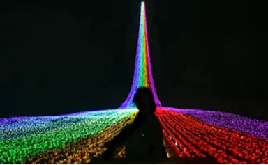 天空へと続くレインボーロード