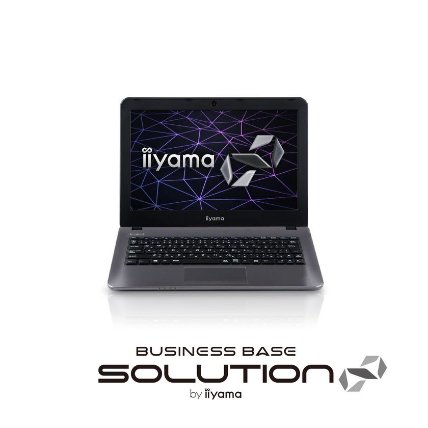 iiyama PC「SOLUTION∞ (ソリューション インフィニティ)」より
インテル(R) Celeron(R) プロセッサーと高速SSDを搭載した
11型ビジネス向けコンパクトノートパソコンを発売