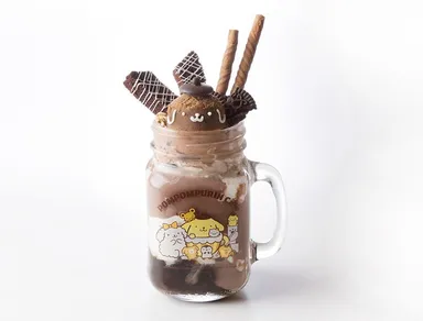 ポムポムプリンのチョコチョコショコラ♪なぷるぷるシェイクドリンク