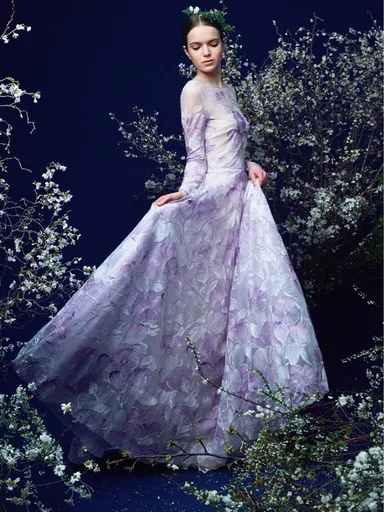 NAEEM KHANのカラードレス