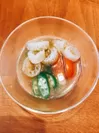 キヌガサタケを使った夏の薬膳スープ