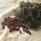 小豆とヨモギ