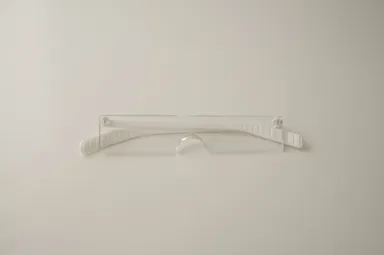 リーディンググラス　白1