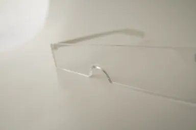 リーディンググラス　白5