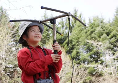 【ピッキオ】こどもインターンシップ（クマの居場所を調べる02）