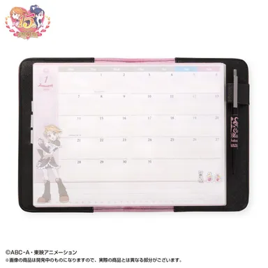 キュアブラック柄(見開き)