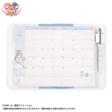 キュアホワイト柄(見開き)