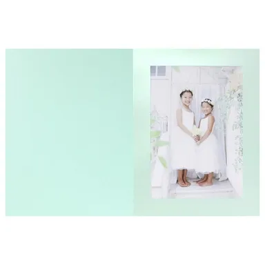 ハクバ コージーフォトマウント 2Lサイズシャイニーブルー 使用例