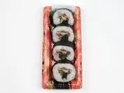 具だくさん炙り〆秋刀魚太巻寿司