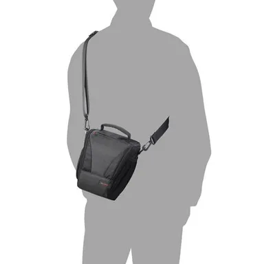 ハクバ GW-PRO RED アクティブズームバッグ（M）装着例