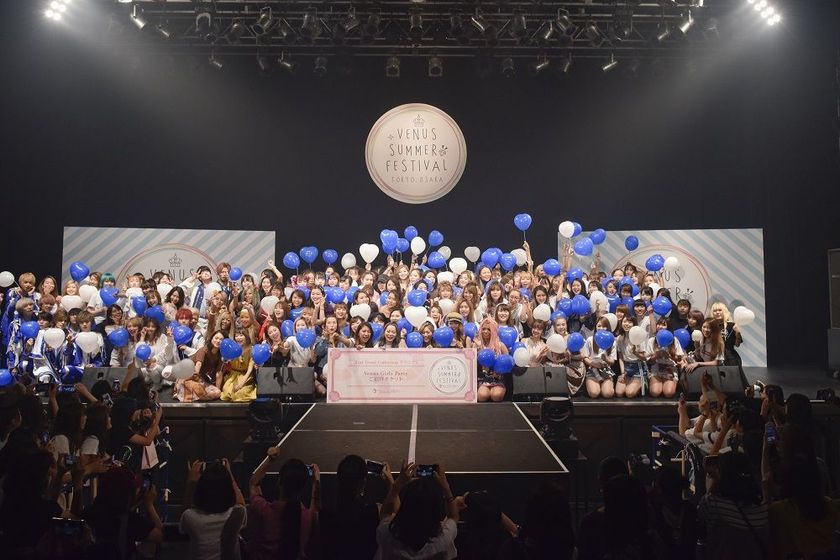 ヴィーナス生がモデルスカウト16件獲得!
アーティスト4組、企業10社以上が協力した
“VENUS SUMMER FES 2018”を開催しました