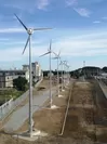 JR男鹿駅 風力発電