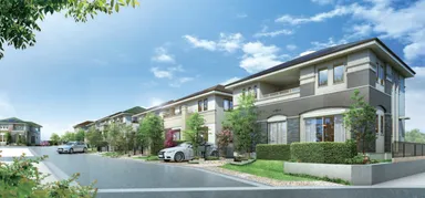 第２１期分譲地　街並み完成イメージ