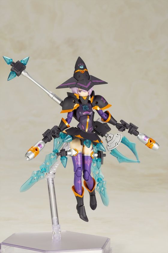 『メガミデバイス』第8.1弾としてダークカラーのウィッチが登場！
新規成形色に加え、豊富なデカールが新しく付属！