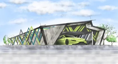 デザイン例：Blitz (閃光)