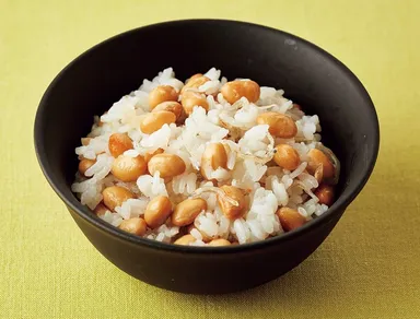 「ストック」でかさまし！レシピの一例：高たんぱく質で糖質低めな大豆＋ちりめんじゃこの「じゃこ大豆」ストック（糖質31.2g）