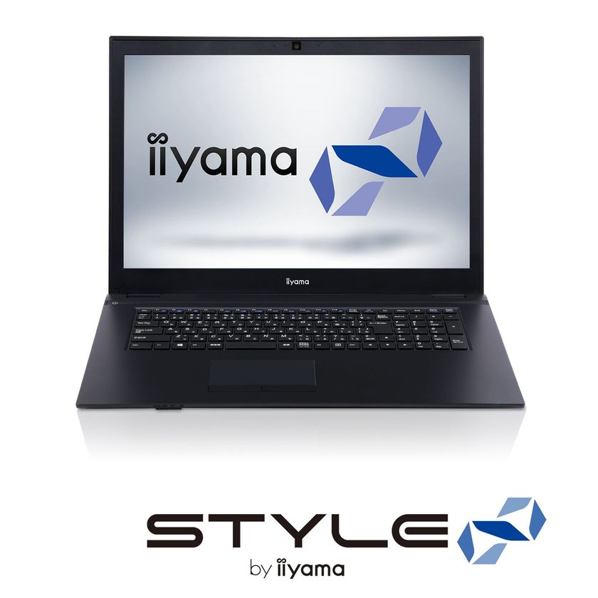 iiyama PC「STYLE∞（スタイル インフィニティ）」より
インテル(R) Celeron(R) N4100プロセッサーを搭載した
17型HD+エントリーノートパソコンを発売