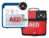 AED「カーディアックレスキューRQ-5000」 管理者・使用者の“使いやすさ”の追求から生まれた国内では唯一となる成人小児兼用パッドカートリッジシステムを採用したAEDです。