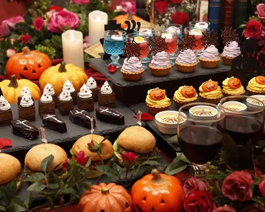 美女と野獣のハロウィンパーティー