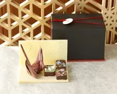 折り鶴チョコ＆天井画ショコラセット(箱付き)