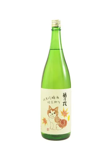 福乃友　秋田犬ラベル純米吟醸酒秋上がり　1,800ml