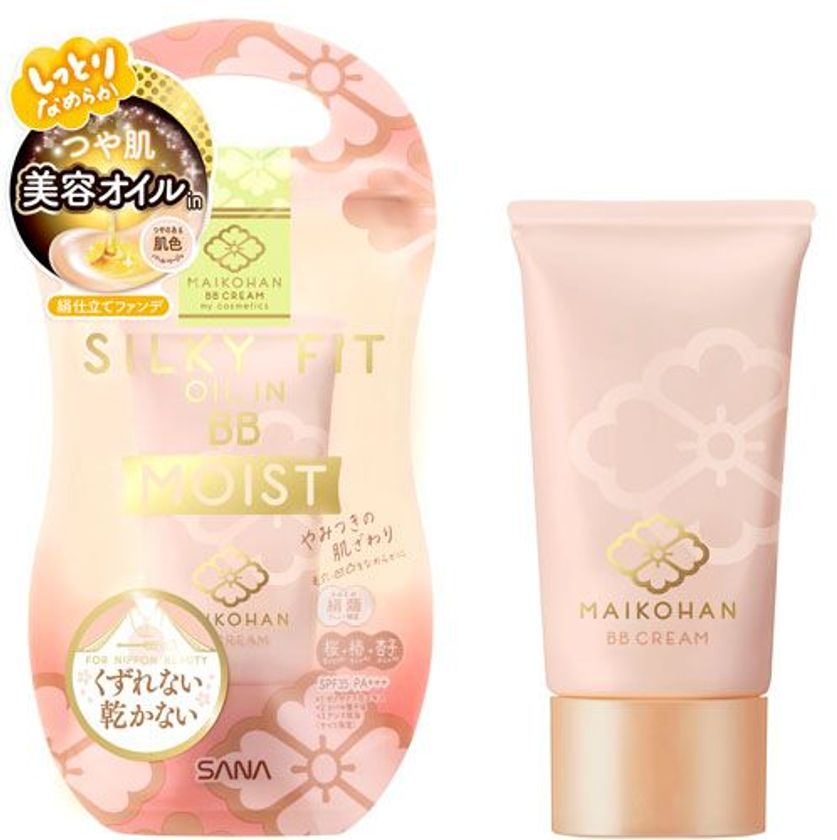 【10月23日】コスメブランド『舞妓はん』より、
上品につやめく“品艶肌(ひんつやはだ)”がつづく、
1本で8役の「絹仕立てファンデーション」の
モイストタイプ　発売