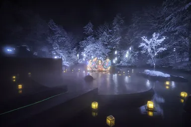 【青森屋】ねぶり流し灯篭(1)