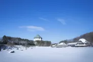 【青森屋】冬の外観