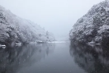 【星のや京都】奥嵐山・冬