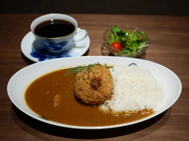さとう 元祖丸メンチ＆丸福カレーセット