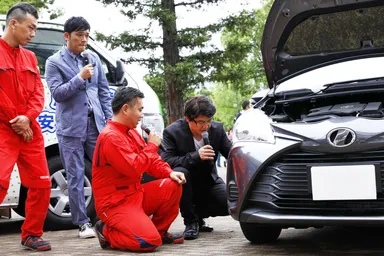 日常点検デモンストレーションの様子