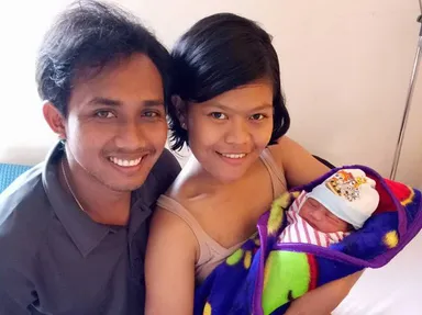 ブミセハット国際助産院で生まれた赤ちゃん