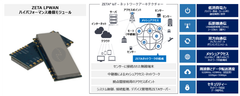 ZiFiSense、テクサーと凸版印刷がLPWA事業で9月4日に協業　次世代LPWA ZETA通信モジュールのライセンス契約締結