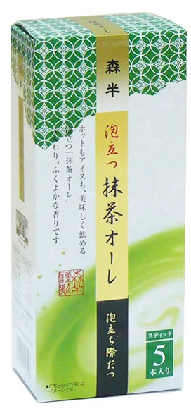 森半 泡立つ抹茶オーレ