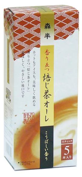 森半 香り立つ焙じ茶オーレ