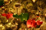 【磐梯山温泉ホテル】赤べこクリスマスツリー