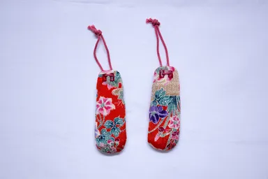 和柄の生地パーツ(腕)