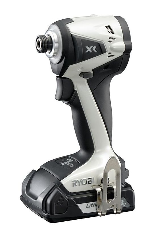 KEN OKUYAMA DESIGNとのコラボレーション
プロ向け充電工具「XRシリーズ」　ニューモデル発売
リョービ充電式インパクトドライバーBID-11XR